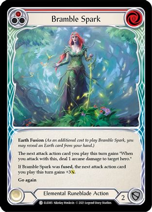 Bramble Spark (Red) (ELE085) [Tales of Aria] Unlimited Edition - Deck Out Gaming
