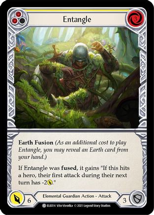 Entangle (Yellow) (ELE014) [Tales of Aria] 1st Edition - Deck Out Gaming
