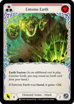 Entwine Earth (Red) (ELE094) [Tales of Aria] Unlimited Edition Rainbow Foil - Deck Out Gaming