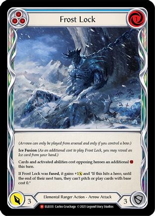 Frost Lock (ELE035) [Tales of Aria] 1st Edition - Deck Out Gaming