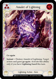Amulet of Lightning (ELE201) [Tales of Aria] 1st Edition - Deck Out Gaming