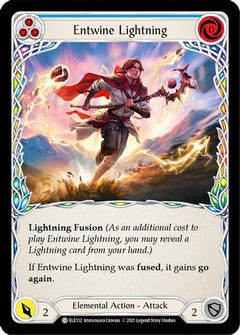 Entwine Lightning (Blue) (ELE102) [Tales of Aria] 1st Edition - Deck Out Gaming