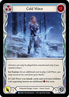 Cold Wave (Blue) (ELE040) [Tales of Aria] 1st Edition - Deck Out Gaming