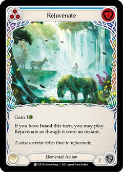 Rejuvenate (Blue) (ELE108) [Tales of Aria] 1st Edition - Deck Out Gaming