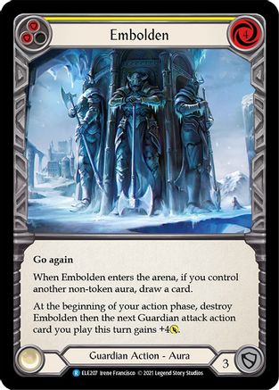 Embolden (Yellow) (ELE207) [Tales of Aria] Unlimited Edition - Deck Out Gaming