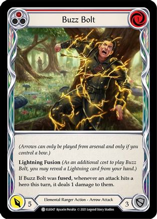 Buzz Bolt (Red) (ELE047) [Tales of Aria] Unlimited Edition - Deck Out Gaming