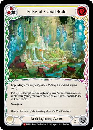 Pulse of Candlehold (ELE113) [Tales of Aria] 1st Edition Cold Foil - Deck Out Gaming