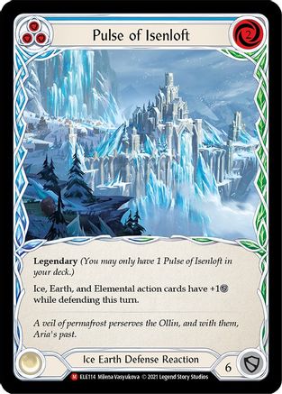 Pulse of Isenloft (ELE114) [Tales of Aria] 1st Edition - Deck Out Gaming