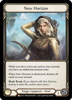 New Horizon (ELE213) [Tales of Aria] 1st Edition Cold Foil - Deck Out Gaming