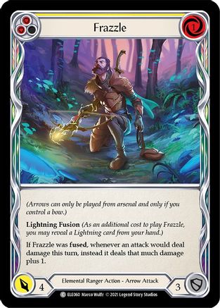 Frazzle (Yellow) (ELE060) [Tales of Aria] Unlimited Edition - Deck Out Gaming
