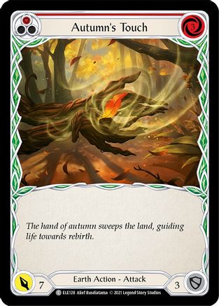 Autumn's Touch (Red) (ELE128) [Tales of Aria] Unlimited Edition - Deck Out Gaming