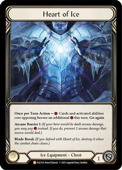 Heart of Ice (ELE144) [Tales of Aria] Unlimited Edition Rainbow Foil - Deck Out Gaming