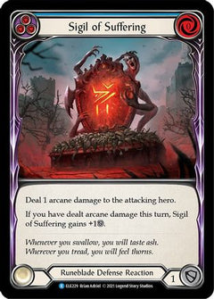 Sigil of Suffering (Blue) (ELE229) [Tales of Aria] 1st Edition - Deck Out Gaming