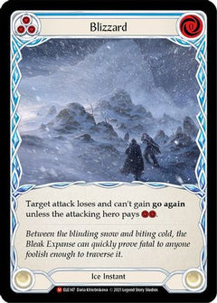 Blizzard (ELE147) [Tales of Aria] 1st Edition - Deck Out Gaming