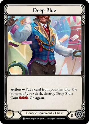 Deep Blue (ELE234) [Tales of Aria] Unlimited Edition - Deck Out Gaming