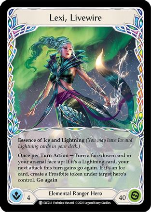 Lexi, Livewire // Lexi (ELE031) [Tales of Aria] 1st Edition - Deck Out Gaming