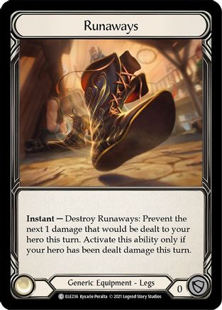 Runaways (ELE236) [Tales of Aria] Unlimited Edition - Deck Out Gaming