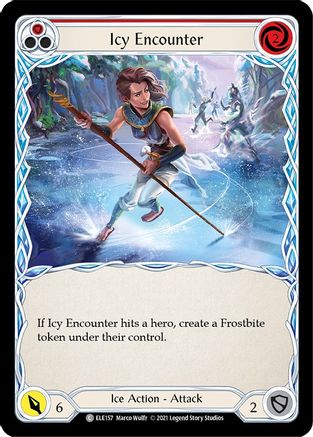Icy Encounter (Red) (ELE157) [Tales of Aria] Unlimited Edition - Deck Out Gaming