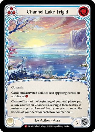 Channel Lake Frigid (Alternate Art) (ELE146) [Tales of Aria] Unlimited Edition - Deck Out Gaming
