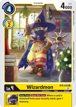 Wizardmon (BT6-034) [Double Diamond] - Deck Out Gaming