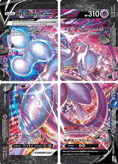 Mewtwo V-UNION [Set of 4] () [SWSH: Sword & Shield Promo Cards] Holofoil - Deck Out Gaming