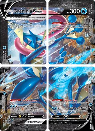 Greninja V-UNION [Set of 4] () [SWSH: Sword & Shield Promo Cards] Holofoil - Deck Out Gaming
