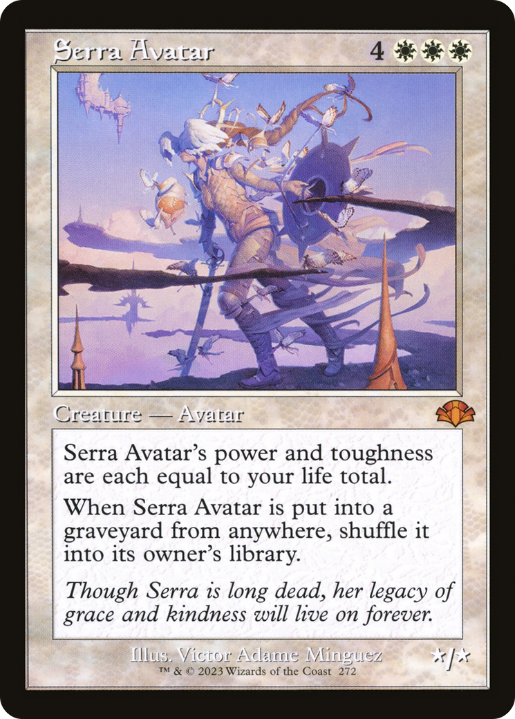 Serra Avatar (272) [Dominaria Remastered] foil - Deck Out Gaming