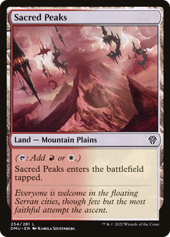 Sacred Peaks (254) [Dominaria United] foil - Deck Out Gaming