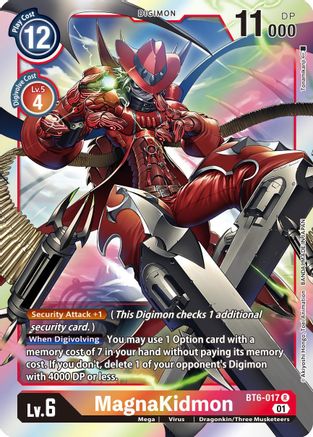 MagnaKidmon (BT6-017) [Double Diamond] Foil - Deck Out Gaming