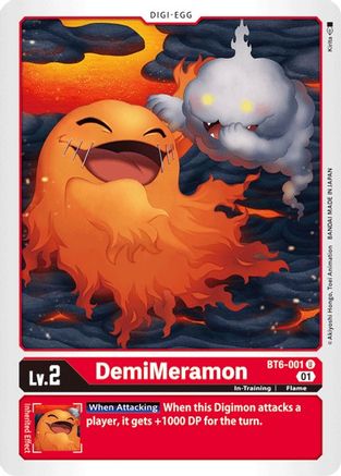 DemiMeramon (BT6-001) [Double Diamond] - Deck Out Gaming