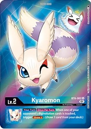 Kyaromon (Box Topper) (BT6-002) [Double Diamond] Foil - Deck Out Gaming