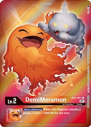 DemiMeramon (Box Topper) (BT6-001) [Double Diamond] Foil - Deck Out Gaming