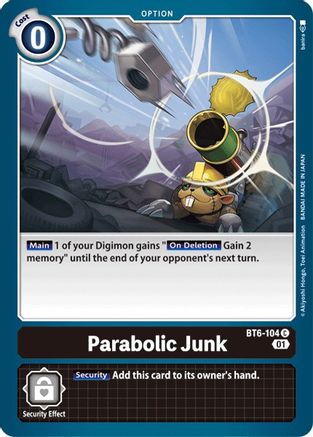 Parabolic Junk (BT6-104) [Double Diamond] - Deck Out Gaming