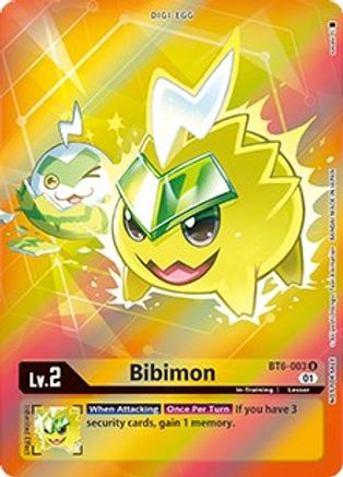 Bibimon (Box Topper) (BT6-003) [Double Diamond] Foil - Deck Out Gaming