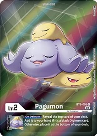 Pagumon (Box Topper) (BT6-005) [Double Diamond] Foil - Deck Out Gaming