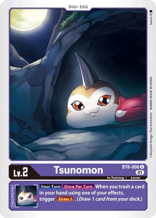 Tsunomon (BT6-006) [Double Diamond] - Deck Out Gaming