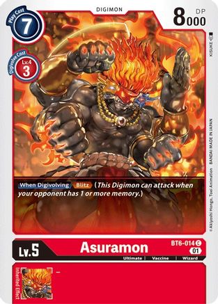 Asuramon (BT6-014) [Double Diamond] - Deck Out Gaming