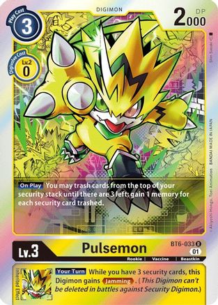 Pulsemon (BT6-033) [Double Diamond] Foil - Deck Out Gaming