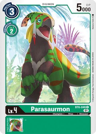 Parasaurmon (BT6-048) [Double Diamond] - Deck Out Gaming