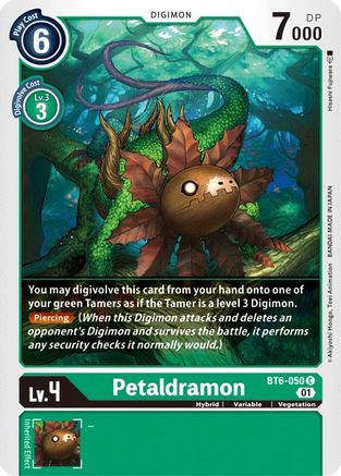 Petaldramon (BT6-050) [Double Diamond] - Deck Out Gaming