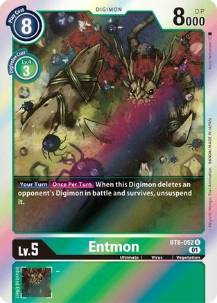 Entmon (BT6-052) [Double Diamond] Foil - Deck Out Gaming