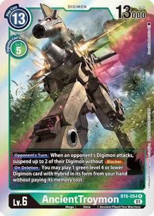 AncientTroymon (BT6-054) [Double Diamond] Foil - Deck Out Gaming