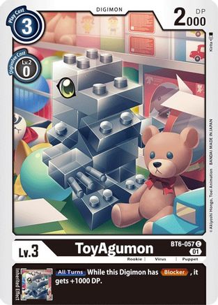 ToyAgumon (BT6-057) [Double Diamond] - Deck Out Gaming