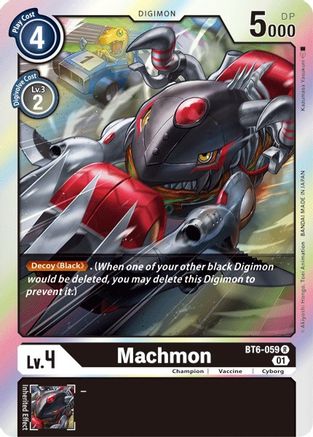 Machmon (BT6-059) [Double Diamond] Foil - Deck Out Gaming