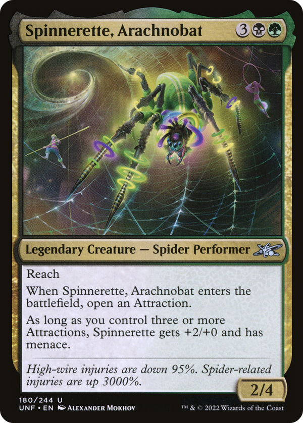 Spinnerette, Arachnobat (180) [Unfinity] - Deck Out Gaming