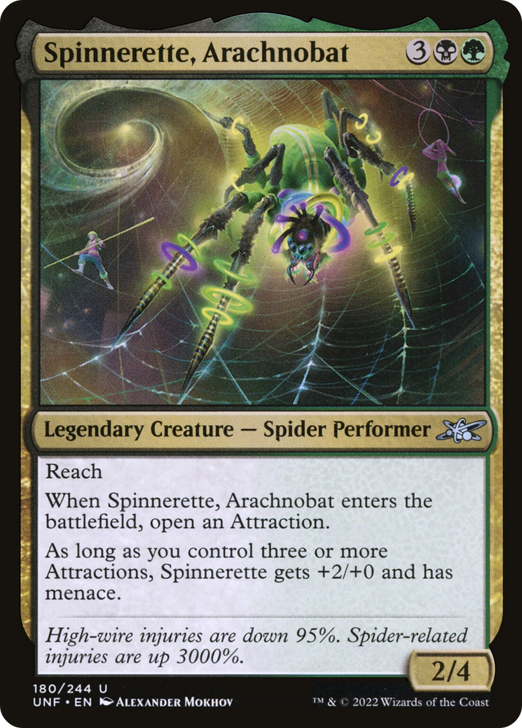 Spinnerette, Arachnobat (180) [Unfinity] - Deck Out Gaming