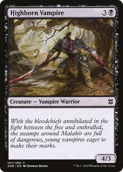 Highborn Vampire (107) [Zendikar Rising] - Deck Out Gaming
