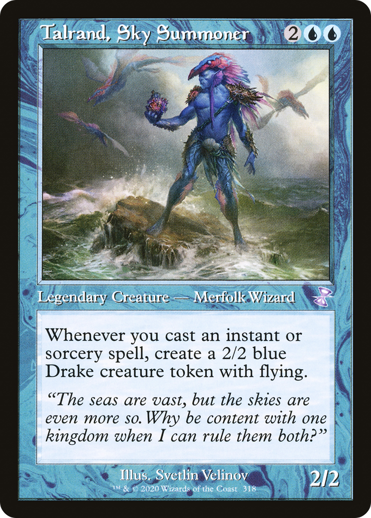 Talrand, Sky Summoner (318) [Time Spiral Remastered] foil - Deck Out Gaming