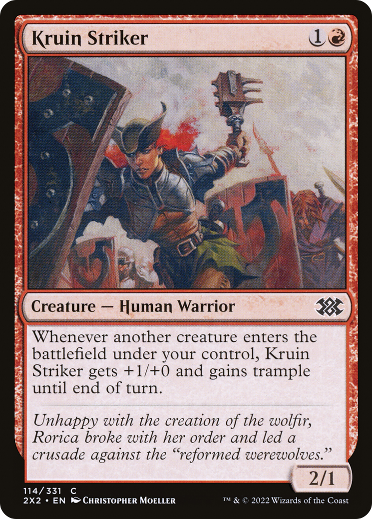 Kruin Striker (114) [Double Masters 2022] foil - Deck Out Gaming
