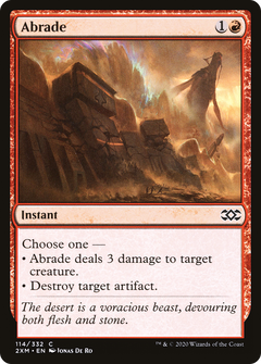 Abrade (114) [Double Masters] foil - Deck Out Gaming
